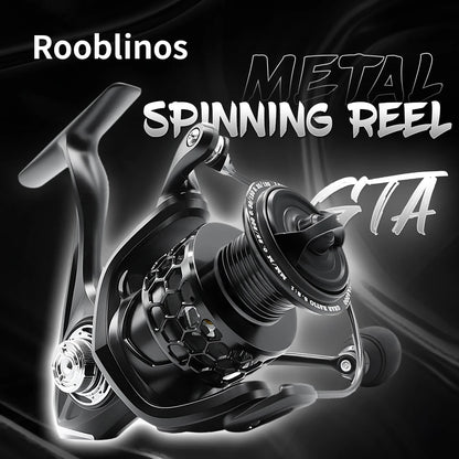 Spinning Reel Saltwater 2000 3000 4000  5.2:1 Gear Ratio Hollow Spool Design