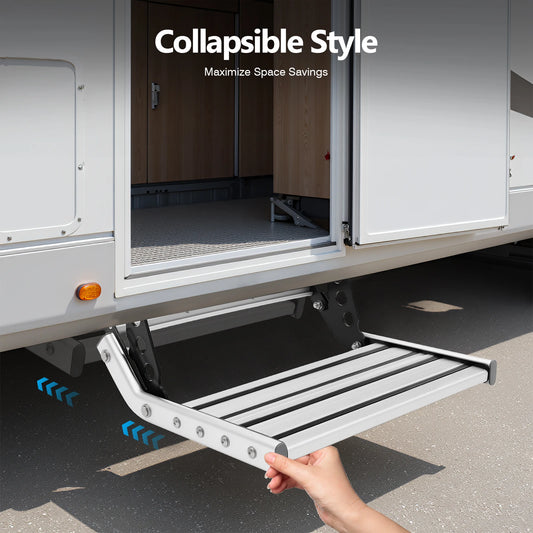 Folding RV Step Manual Step