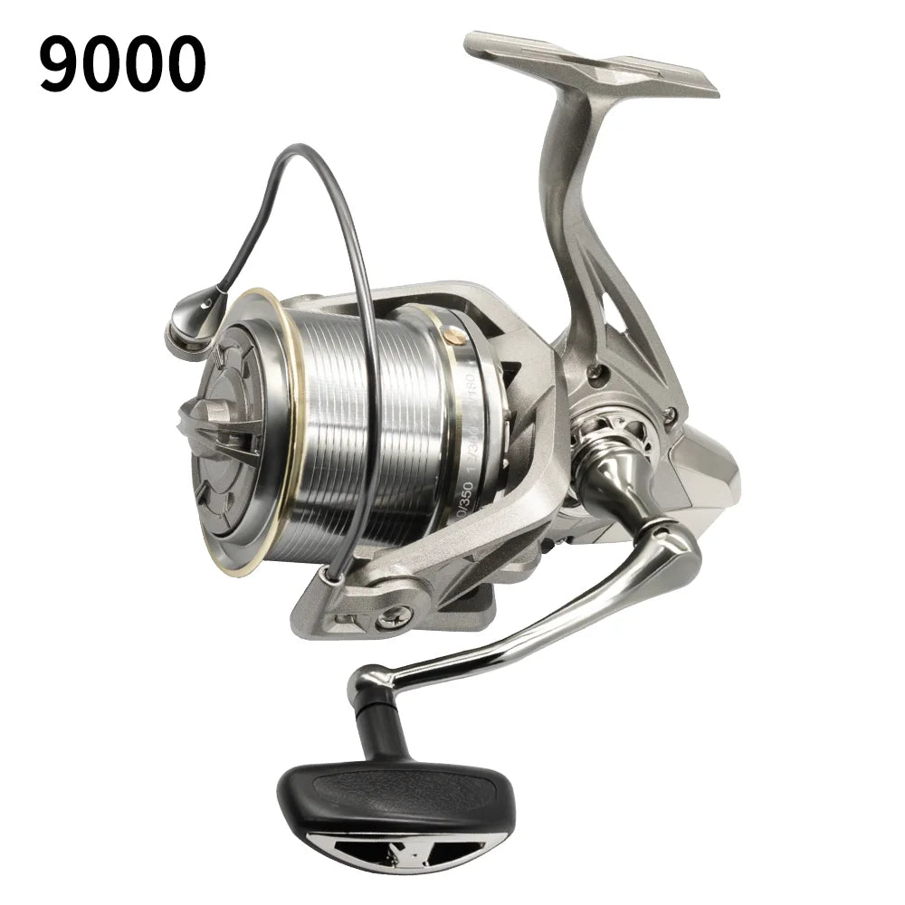 Stainless Steel Bearing Spinning Fishing Reel  25KG Powerful Reel Saltwater Fresh Water Drag