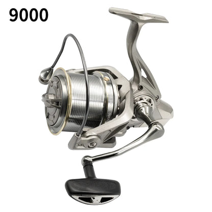 Stainless Steel Bearing Spinning Fishing Reel  25KG Powerful Reel Saltwater Fresh Water Drag