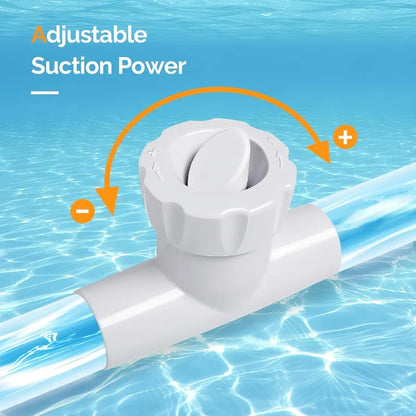 Automatic Pool Vacuum Cleaner with 33FT Hoses