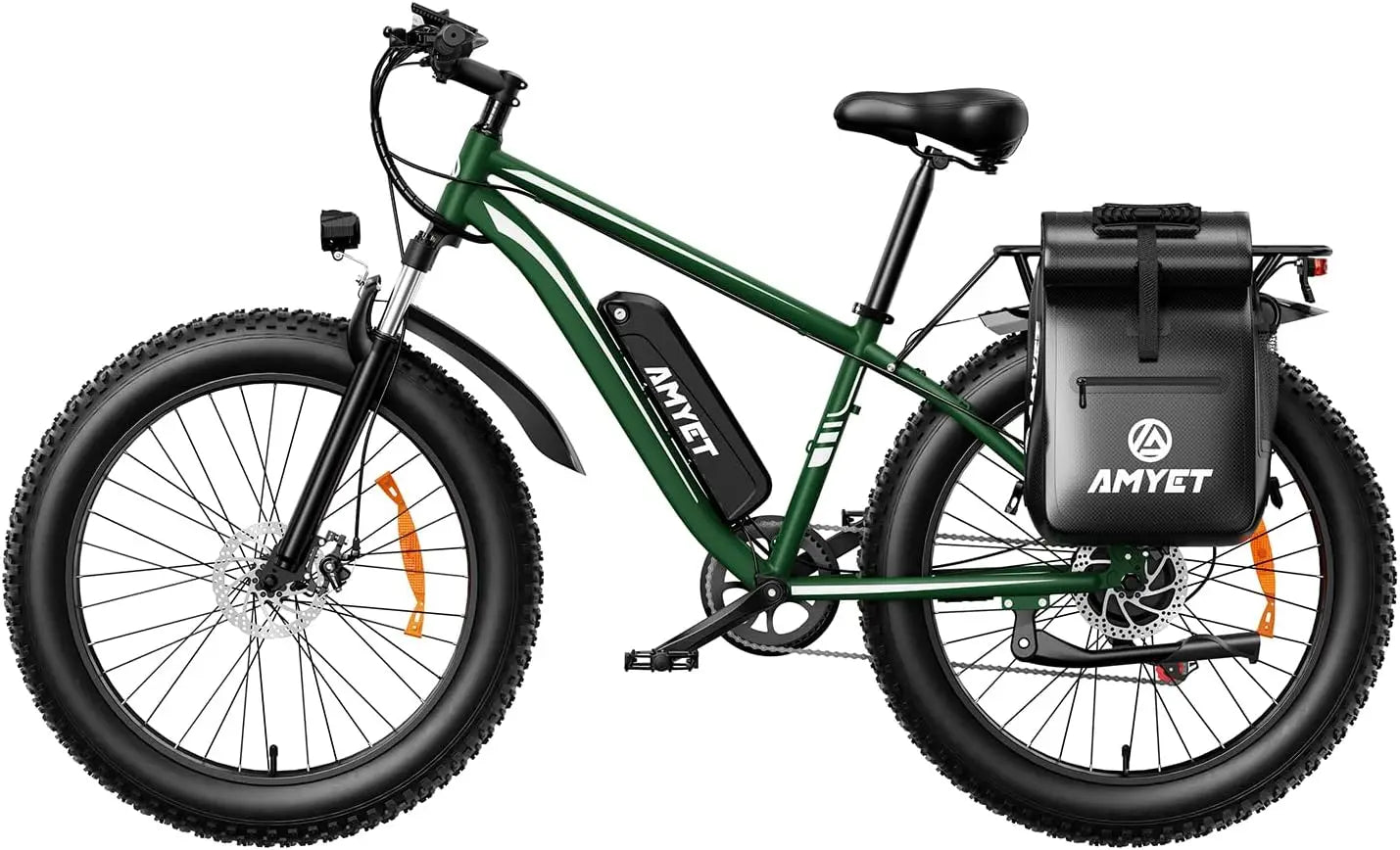 EB26 Electric Bike for Adults 1000W Electric Bicycle 48V 15AH E Bike 26" Fat Tire Mountain 31mph Dual Shock