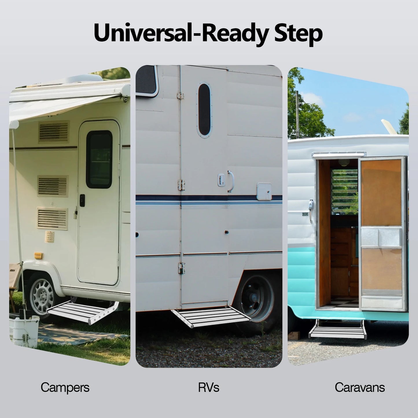 Folding RV Step Manual Step