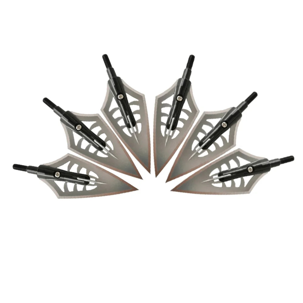 Hunting Arrowheads Blade Broadheads with Box