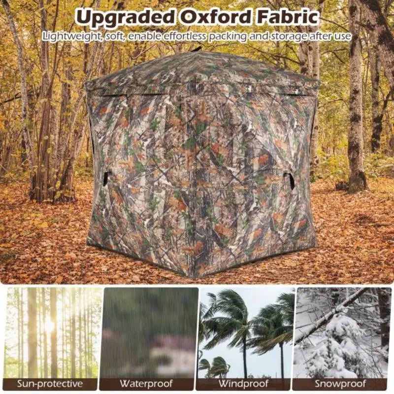 270° See Through Hunting Blind Tent