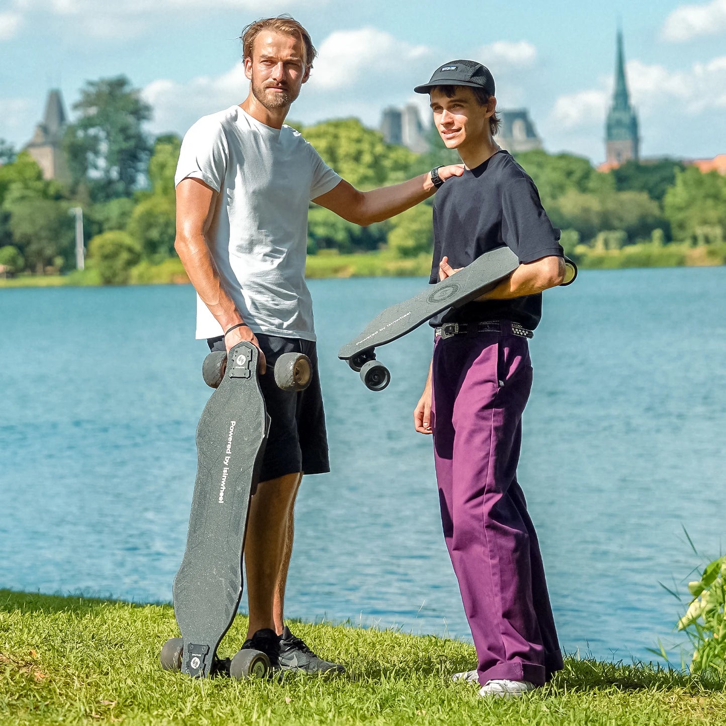 Four-Wheel Remote Control Scooter For Adult, 350W Motor, Top Speed 12 Mph, Range 10 Miles, 25.2V 2AH Battery,Load 264Ibs