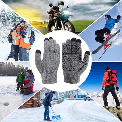 5V Heated Gloves Touch Screen Winter Moto Heated Gloves