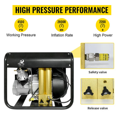 Portable Scuba Air Compressor High Pressure