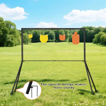 3 8 Thick Steel Target for Shooting Target Stand System Kit