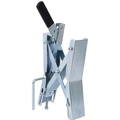 Locking Chock,Axel-Chock Wheel-Stabilizer for RV, Trailer, Camper Quick-Lock Tire-Stop Fits up to 6 Inches -Pair