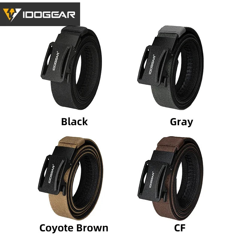 IDOGEAR Tactical Ratchet Belt
