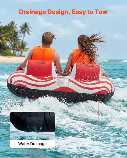 Towable Tubes for Boating, 2-Rider