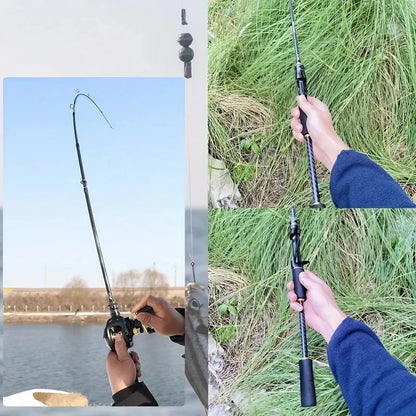 1PC 65" Lightweight High-Sensitivity Carbon Fiber Rod