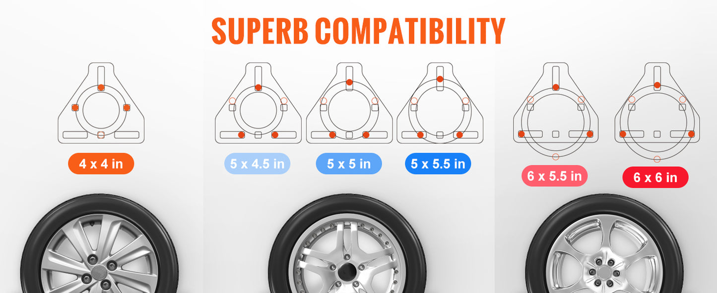 160 lbs Spare Tire Carrier